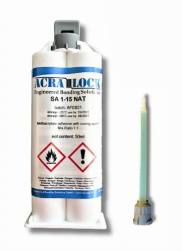 Klej do stali - Acralock SA (50ml) +1 mikser