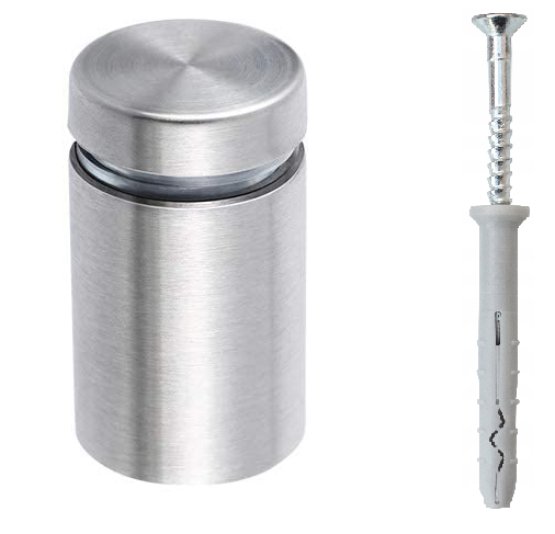 Dystanse Montażowe ze stali nierdzewnej 19x25 w kolorze INOX